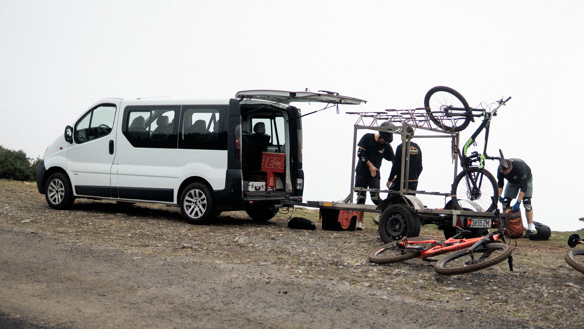 Embarking on an unforgettable journey through the enchanting landscapes of Madeira Island on a beginner's mountain biking tour.