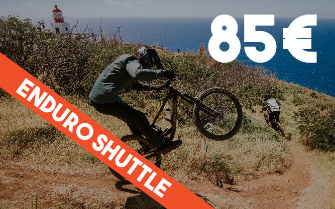 Enduro Shuttle Tour, just Downhill Madeira Freeride MTB Experience